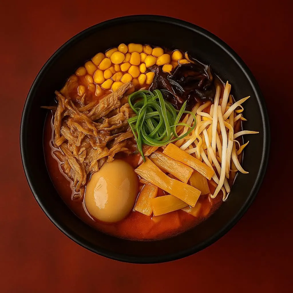 Izumi-Japanese-Cuisine-Japanese-Restaurant-Spicy-Shredded-Pork-Ramen-Indianapolis Spicy shredded pork ramen at Izumi Japanese Cuisine in Indianapolis